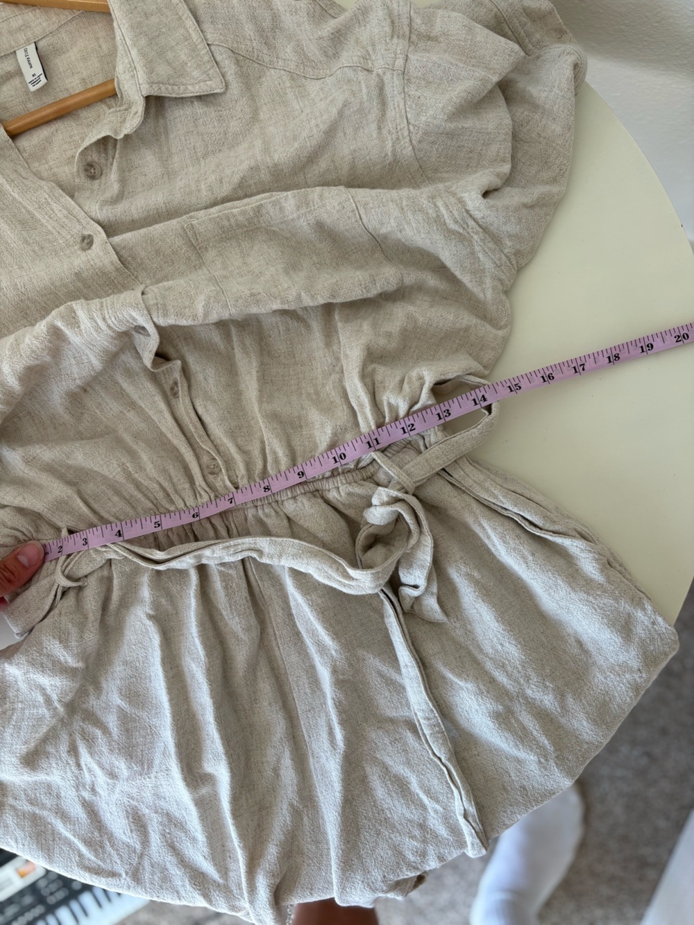 Gentle Fawn light beige romper XL (see photos) - Picture 8 of 12